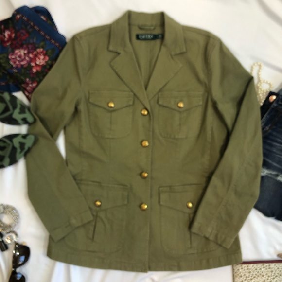 military blazer ralph lauren